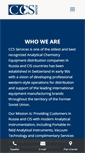 Mobile Screenshot of ccsservices.ch